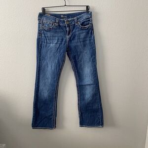 Kut From The Kloth Women's Denim Jeans Size 8s Blue Cotton Blend Bootcut